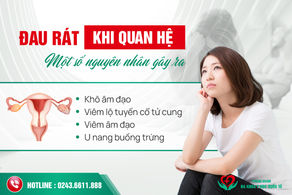 Đau rát vùng kín: Nguyên nhân do đâu?